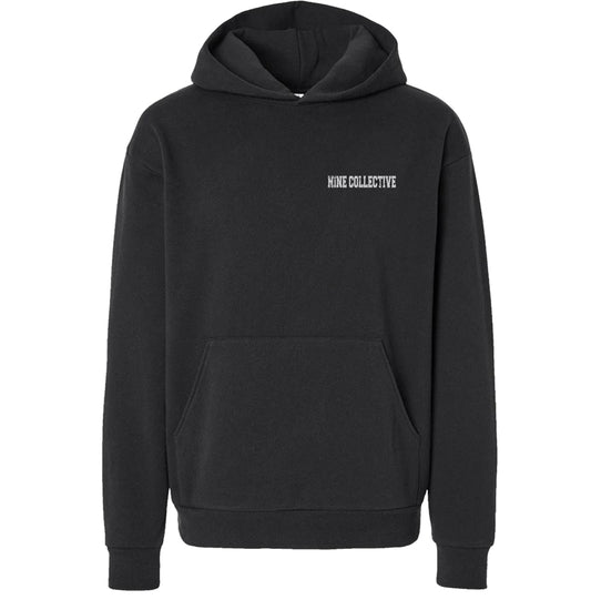 STRIKE: Oversized Crewneck — Black