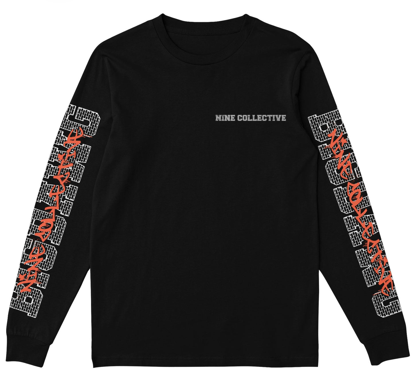 STRIKE: Oversized Long Sleeve — Black