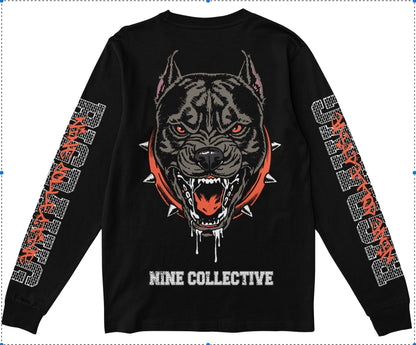 BIG DAWG // Oversized Long Sleeve — Black